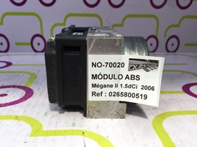 Módulo ABS Renault Megane II 1.5 80Cv de 2006 - Ref OEM :  0265231734